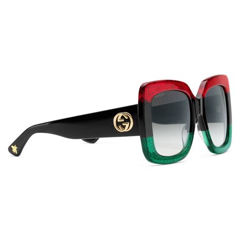 occhiali vista gucci grandi donna|occhiali Gucci sole quadrati.